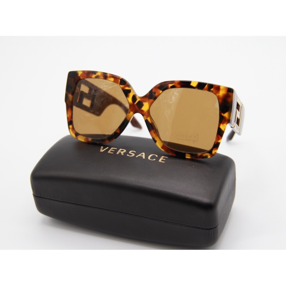 NEW VERSACE VE4402 5119/73HAVANA BROWN SUNGLASSES MOD 4402 5119/73 - Picture 7 of 11